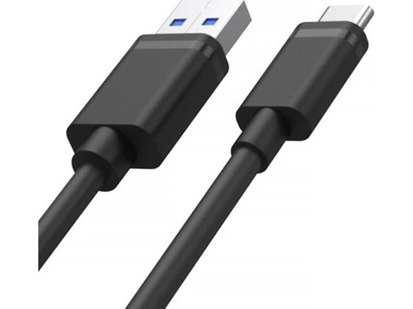 Unitek USB-kabel USB-A til USB-C, 1 m, svart (Y-C482BK)