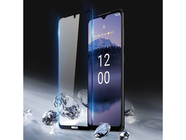 Dux Ducis Dux Ducis 10D karkaistu lasi Nokia G11 Plus 9H karkaistu lasi mustalla kehyksellä varustettuna