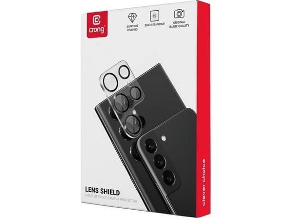 Crong CRG-LSSGS23P, Samsung, Galaxy S23+, Støtbestandig, Krasjsikker, Fallsikker, Ripebestandig, Gjennomsiktig, 1 stykker