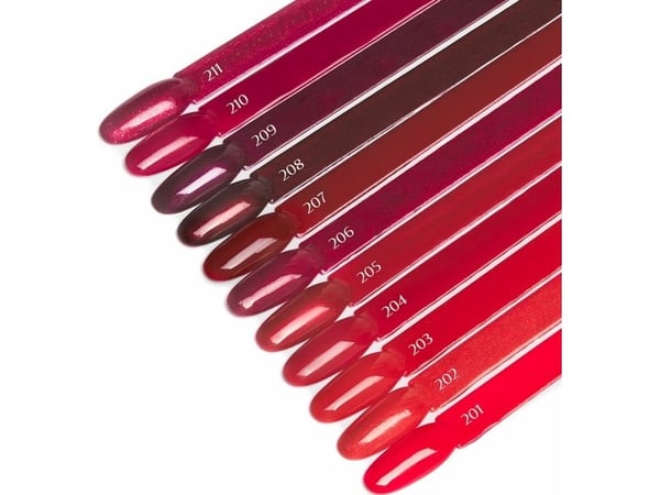 Activeshop OCHO NAILS hybridlack röd 210, 5 g
