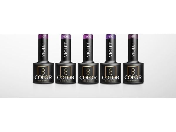 Activeshop OCHO NAILS hybridnagellack violet 405 - 5 g