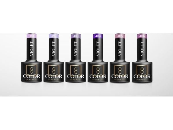 Activeshop OCHO NAILS hybridnagellack violet 405 - 5 g