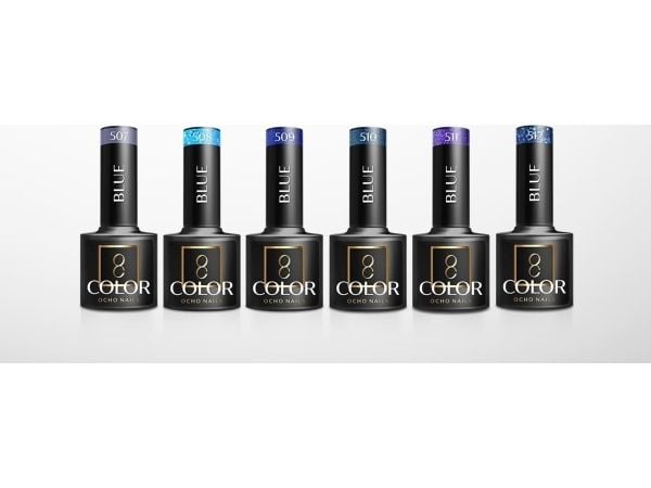 Activeshop OCHO NAILS hybridlakk blå 503 -5 g