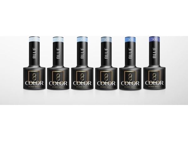 Activeshop OCHO NAILS hybridlakk blå 502 -5 g