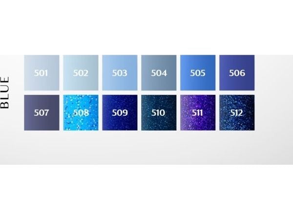 Activeshop OCHO NAILS hybridlakk blå 502 -5 g