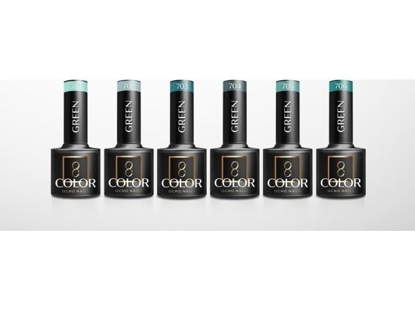 Activeshop OCHO NAILS hybridlakk green 701 (5 g)