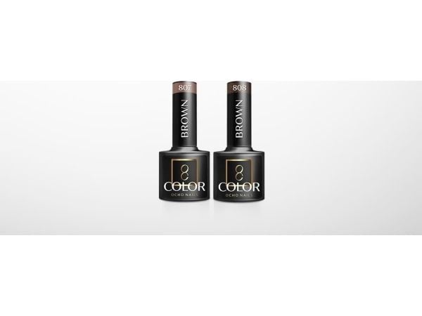 Activeshop OCHO NAILS hybrid neglelakk brown 802 -5 g