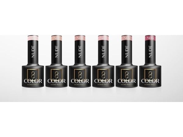 Activeshop OCHO NAILS Nude N12 hybrid nail polish -5 g