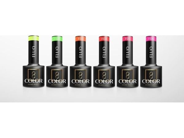 Activeshop OCHO NAILS Fluo F04 hybridlakk -5 g