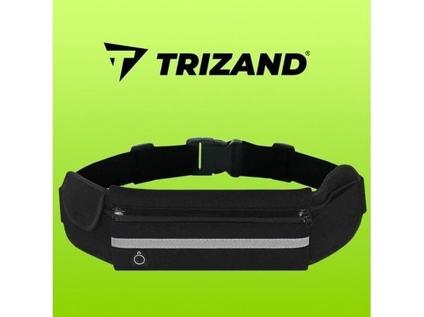 Trizand Kidney - juoksuvyö musta