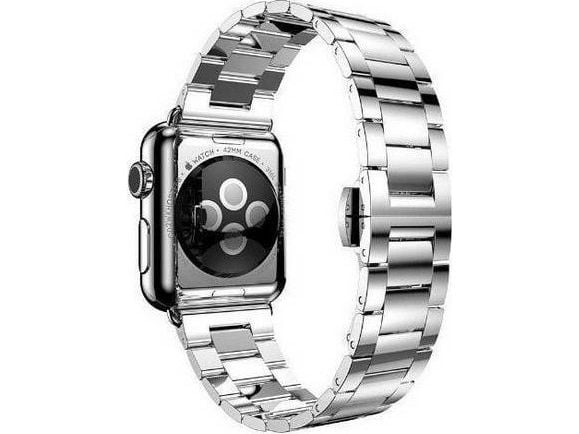 Mercury-rem Metall Apple Watch 38/40/41 mm sølvfarge
