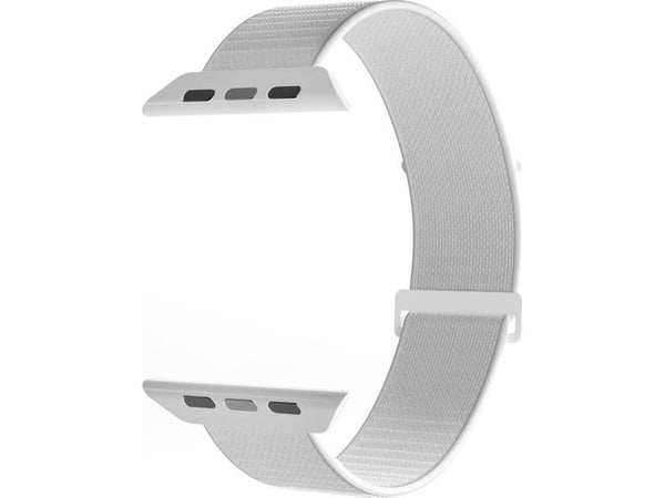 Puro SPORT - Slinga för smart klocka - 130 - 200 mm - vit - för Apple Watch Hermès Series 9, SE 3, Series 10, Series 11, Series 8, Series 9