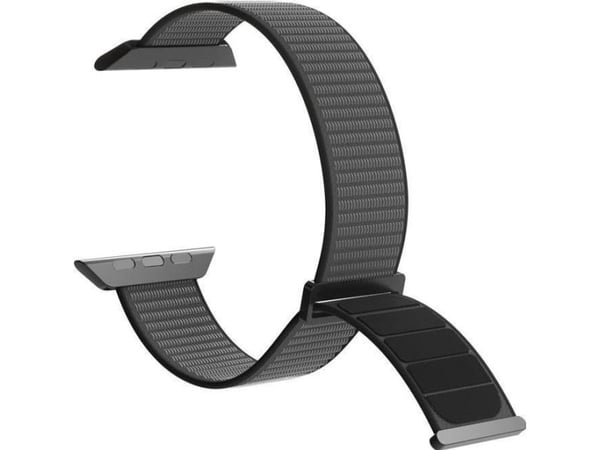 PURO Nylon Sport - Band for Apple Watch 42/44/45/49 mm (svart)