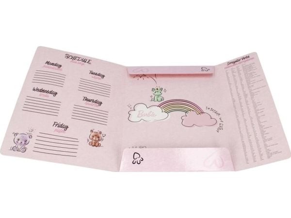 Starpak mappe med strikk papir A4 BRB STK FOL 10/100 C