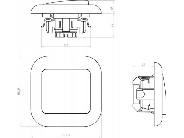 Montis Cross-Wire-kytkin WP-8F MONTIS EXTENSA MT055K MONTIS EXTENSA MT055K