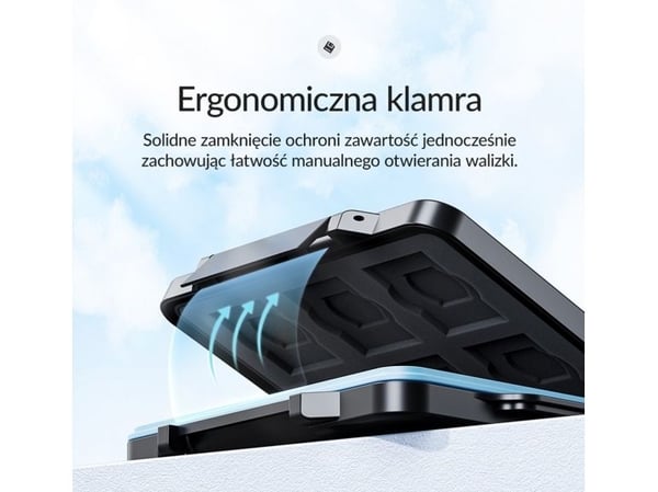 Orico etui til minnekort, 4 x SD, 13 x microSD (PHCD-7-BK-BP)