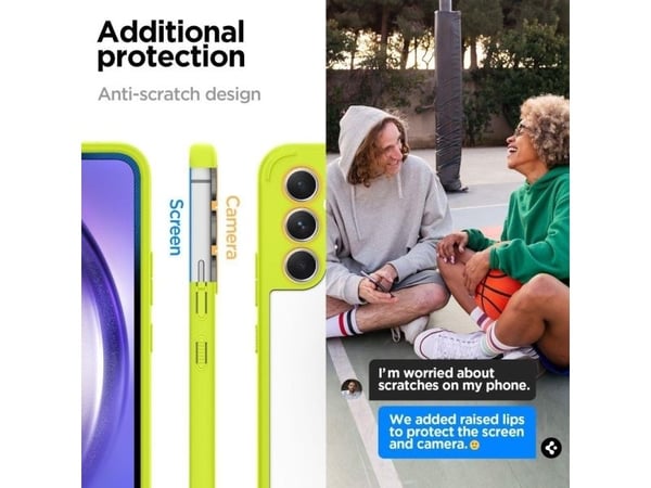 Spigen Ultra Hybrid, deksel, Samsung, Galaxy A54 5G, 16,3 cm (6,4"), Lime