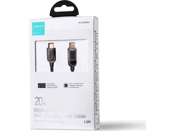 USB-kabel Joyroom USB-C till Lightning 1,2 m svart (JYR609)