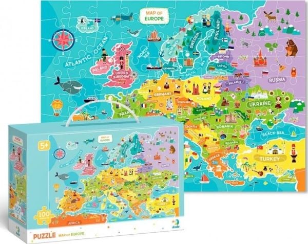 TM Toys Dodo Puzzle Euroopan kartta
