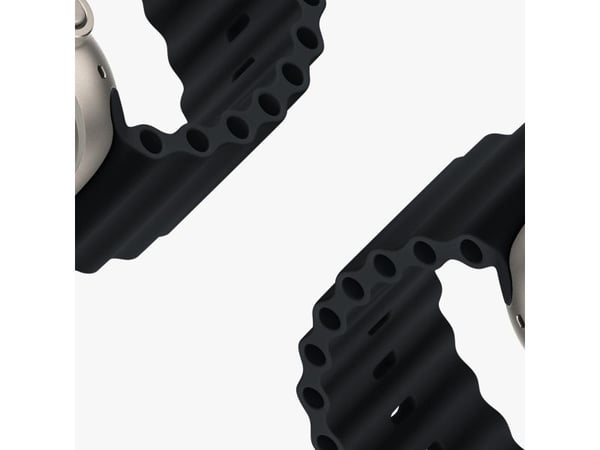 Dux Ducis stropp til Watch 8 / 7 / 6 / 5 / 4 / 3 / 2 / SE (41 / 40 / 38mm) silikon grå (OceanWave Version)