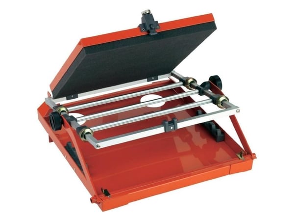 Ideal-tek PCSA-2, Musta, Metallinen, Punainen, Vaahto, Kumi, 350 mm, 620 mm, 100 mm