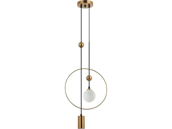 Italux pendellampe Trosti PND-428892-BRO til kjøkken, messing