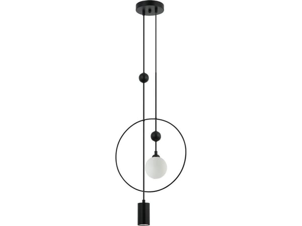 Italux taklampe Trosti PND-428892-BK til stue svart