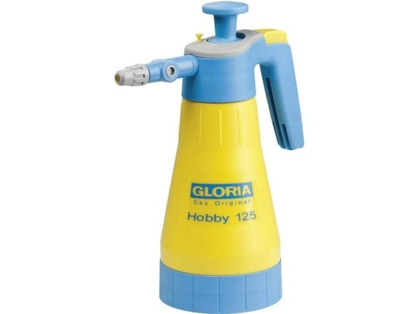 GLORIA Hobby 125, Blå, Gult, 1,25 l, Plast, 1 stykker, 1,55 l, 3 stang