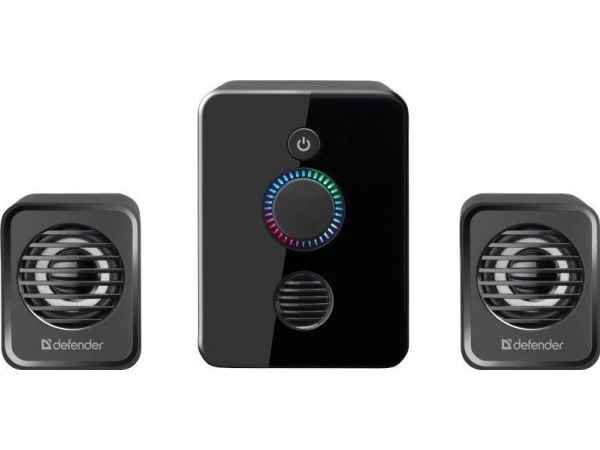 Datahøyttalere Defender Datahøyttalere v12 2.1 11w usb LED-belysning