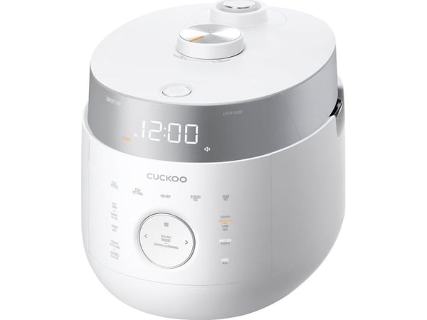 Cuckoo CRP-LHTR1009F, Hvit, 1,8 l, Knapper, Rotasjon, Berøringskontroll, Rustfritt stål, 1305 W, 120 V