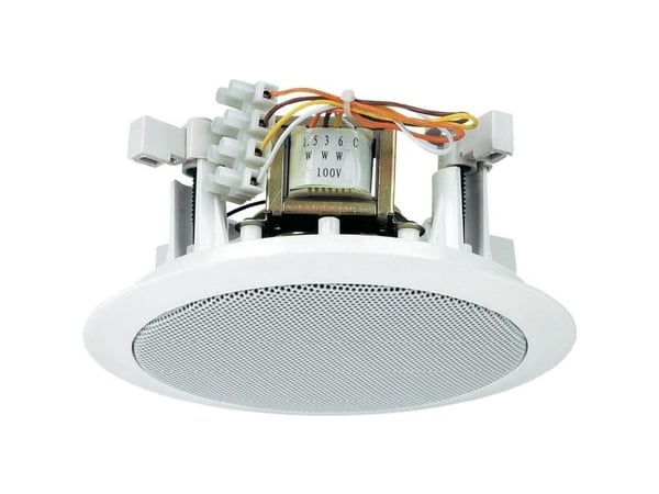 Monacor EDL-24, 100 - 14000 Hz, Valkoinen