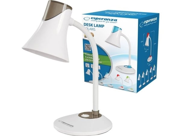 Esperanza bordlampe hvit (ELD111K)