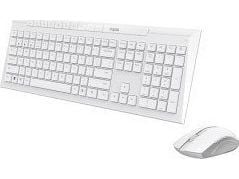 Tastatur + mus Rapoo Zeataw trådløst Multi-Mode 8210M, hvit