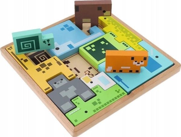 Puzzle Trefl Pixel Gang puinen palapeli puinen palapeli