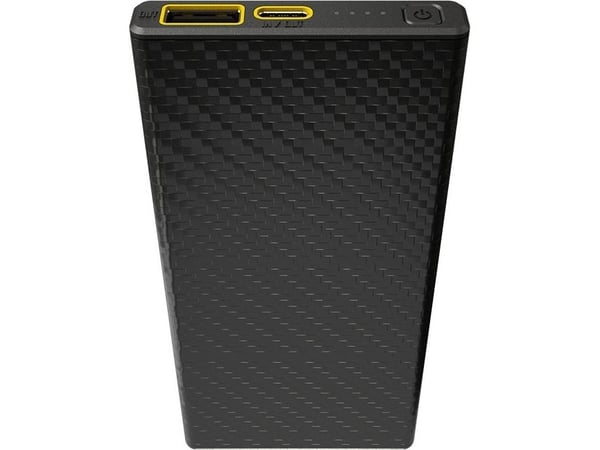 Nitecore CARBO 10000, 10000 mAh, Lithium-Ion (Li-Ion), Power Delivery, 3,85 V, 38 W, Grå