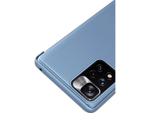 Hurtel Clear View Case etui Realme C33 pokrowiec z klapką sort