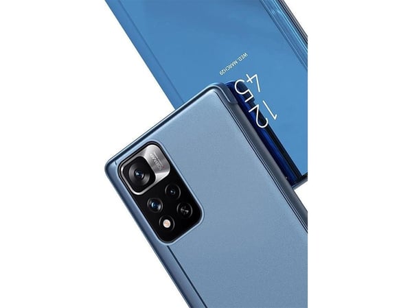 Hurtel Clear View Case etui Realme C33 pokrowiec z klapką sort