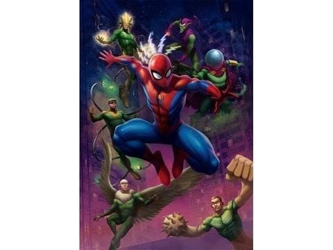 Clementoni Marvel Spiderman, 1000 stykker, Fjernsyn/ filmer, 10 år