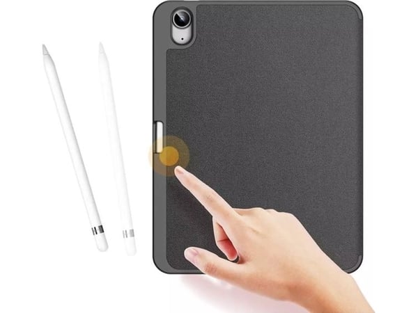 Dux Ducis Domo-skal till iPad 10,9'' 2022 (10:e gen.) smart cover/stativ - svart