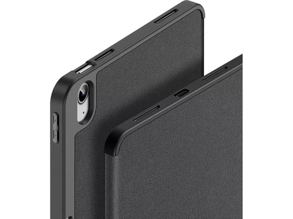 Dux Ducis Domo-skal till iPad 10,9'' 2022 (10:e gen.) smart cover/stativ - svart