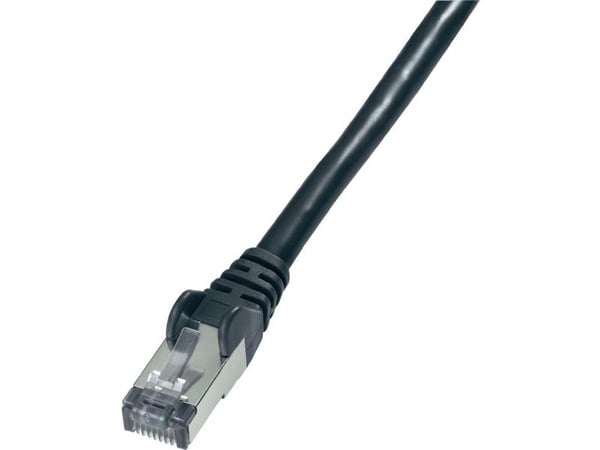 Goobay CAT 6-1500 SSTP PIMF Svart 15m, 15m