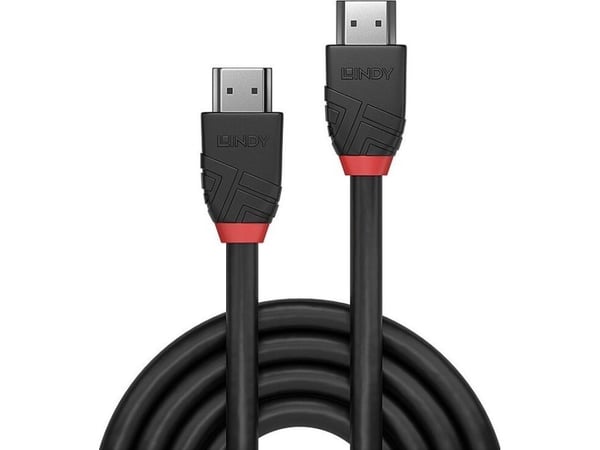 Lindy 36468, 10 m, HDMI Type A (Standard), HDMI Type A (Standard), 10,2 Gbit/s, Svart
