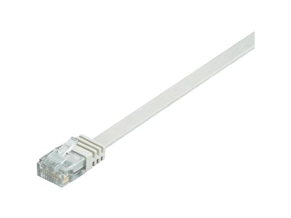 Goobay 95150, 0,5 m, Cat6, U/UTP (UTP), RJ-45, RJ-45, Hvit