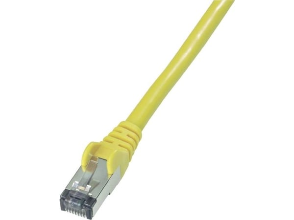 Goobay 95513, 5 m, Cat6, S/FTP (S-STP), RJ-45, RJ-45, Keltainen