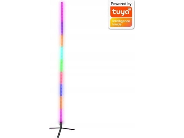 DENVER SCL-155 - Gulvlampe - LED - RGB-lys - stang