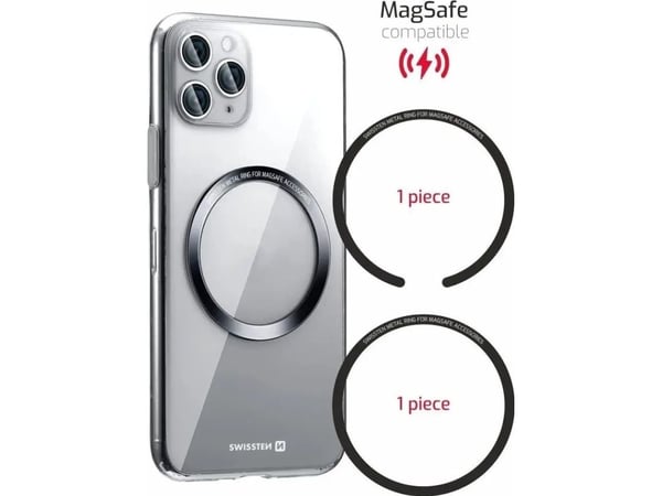 Swissten metallunderlägg för MagSafe-etuier - set
