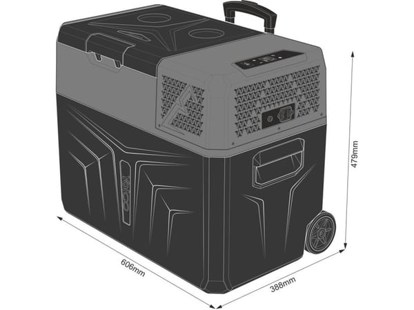 Yolco BCX 40 CARBON reise-kjøleskap 39 l