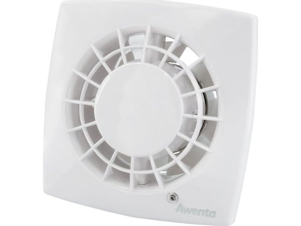 Awenta baderomsvifte Vega fi100 105m3/h 10W med tidsbryter hvit WGB100T