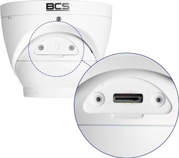 BCS IP-kamera kuppel BCS Point BCS-P-EIP24FSR3-Ai2 4MP IR 40 m