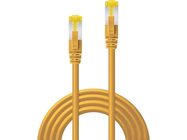 Lindy 47668, 15m, Cat6a, S/FTP (S-STP), RJ-45, RJ-45, Gul